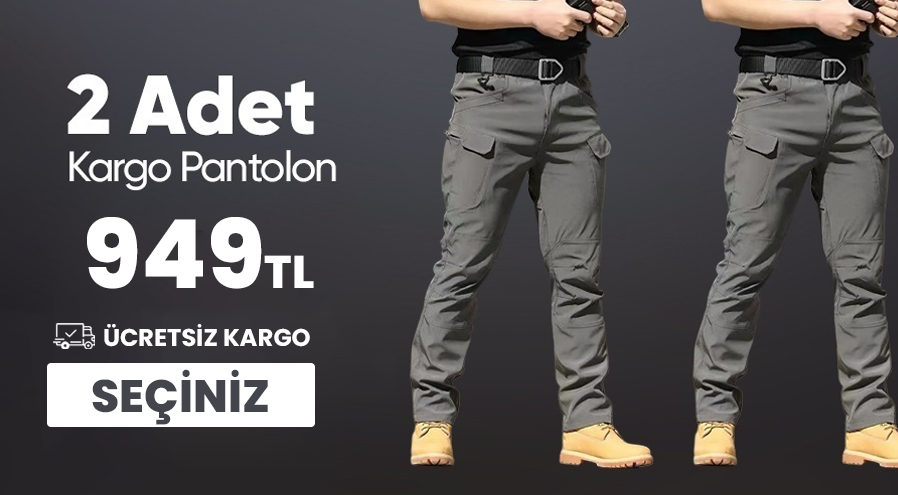 2 Adet Taktik Pantolon